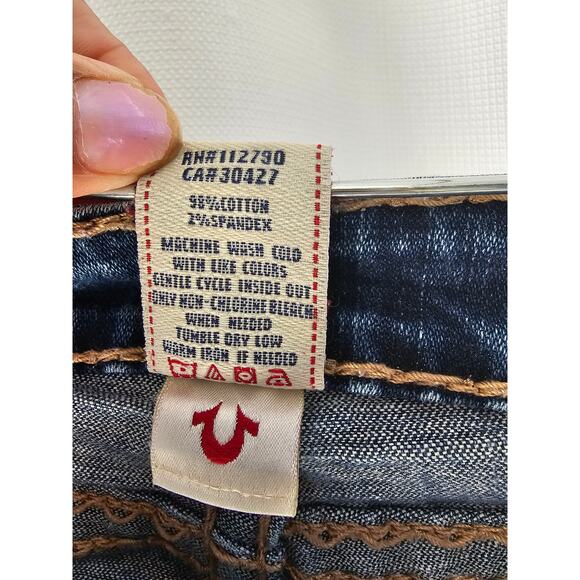 True Religion Women's Joey Boot cut Jeans size 27 - Picture 6 of 13